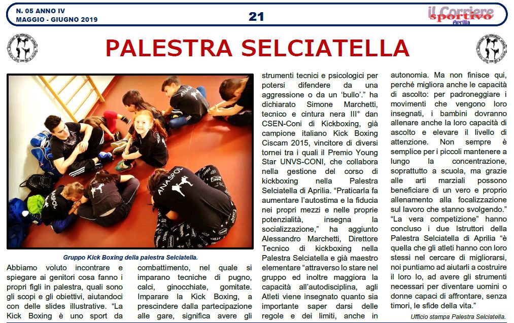 2019-06-01-Corriere-Sportivo-Aprilia